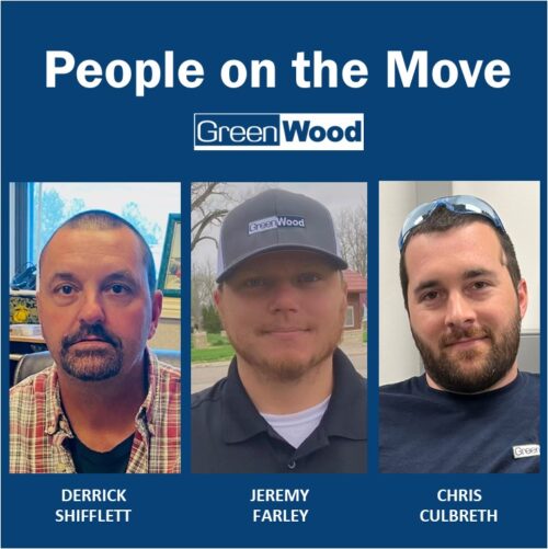 Congratulations to the Following Who are On the Move at GreenWood